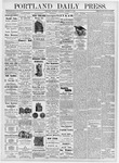 Portland Daily Press: October 14, 1876