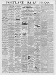 Portland Daily Press: January 2, 1877