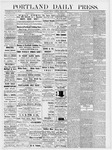 Portland Daily Press: June 1, 1877