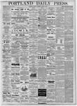 Portland Daily Press: August 6, 1877