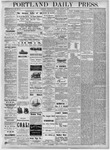 Portland Daily Press: August 15, 1877