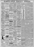 Portland Daily Press: August 25, 1877