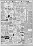 Portland Daily Press: August 27, 1877