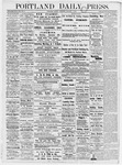Portland Daily Press: January 1, 1877