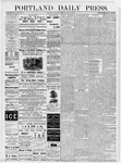 Portland Daily Press: May 19, 1877