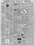 Portland Daily Press: January 24, 1878