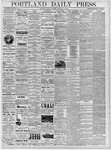 Portland Daily Press: February 11, 1878