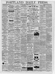 Portland Daily Press: March 11, 1878