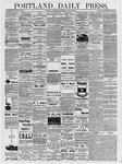 Portland Daily Press: March 28, 1878