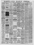 Portland Daily Press: August 1, 1878