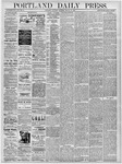 Portland Daily Press: August 24, 1878
