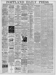 Portland Daily Press: August 27, 1878