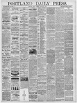 Portland Daily Press: August 30, 1878