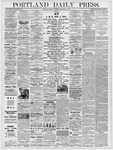 Portland Daily Press: November 8, 1878