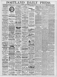 Portland Daily Press: November 15, 1878