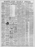 Portland Daily Press: November 23, 1878