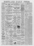 Portland Daily Press: December 24, 1878