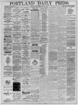 Portland Daily Press: August 08,1879