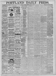 Portland Daily Press: August 14,1879