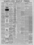 Portland Daily Press: August 16,1879