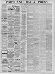 Portland Daily Press: August 21,1879