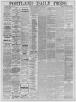 Portland Daily Press: August 26,1879