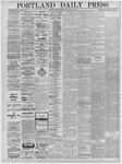 Portland Daily Press: August 29,1879