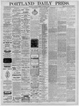 Portland Daily Press: September 03,1879