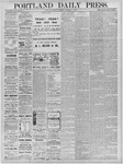 Portland Daily Press: September 11,1879