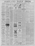 Portland Daily Press: September 26,1879