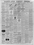 Portland Daily Press: October 01,1879