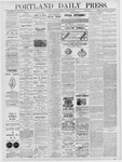 Portland Daily Press: October 06,1879