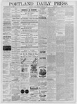 Portland Daily Press: October 10,1879