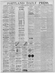 Portland Daily Press: October 21,1879
