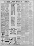 Portland Daily Press: October 23,1879