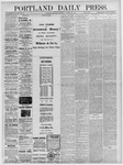 Portland Daily Press: October 25,1879