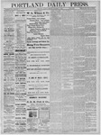 Portland Daily Press: November 01,1879