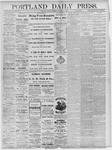 Portland Daily Press: November 03,1879
