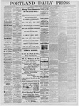 Portland Daily Press: November 06,1879