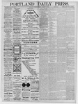 Portland Daily Press: November 15,1879