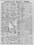 Portland Daily Press: November 20,1879