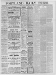 Portland Daily Press: November 29,1879