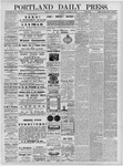 Portland Daily Press: December 03,1879