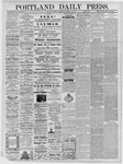 Portland Daily Press: December 05,1879