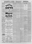 Portland Daily Press: December 24,1879