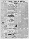 Portland Daily Press: December 29,1879