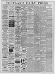Portland Daily Press: January 17,1879