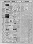 Portland Daily Press: January 30,1879