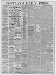 Portland Daily Press: February 20,1879