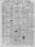 Portland Daily Press: March 14,1879
